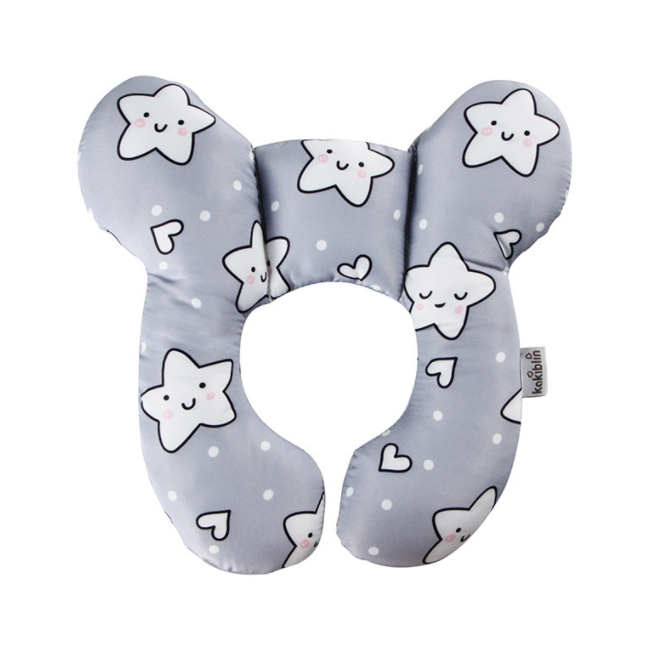 Infant Pillow Baby Bed U-Shaped Safety Seat Neck Guard
