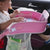 Baby car seat tray table